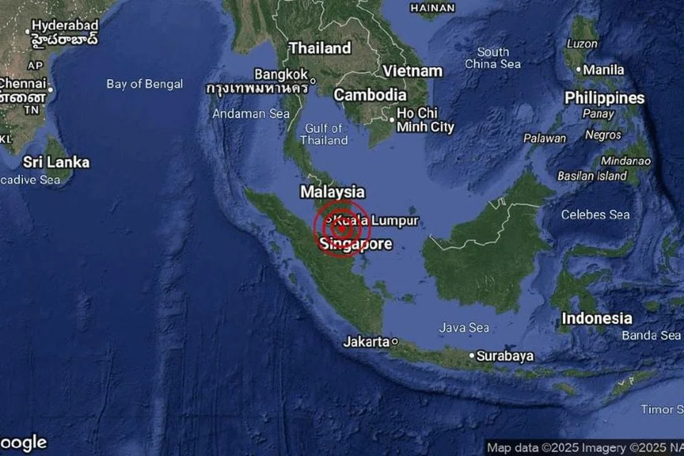 gempa, Segamat
