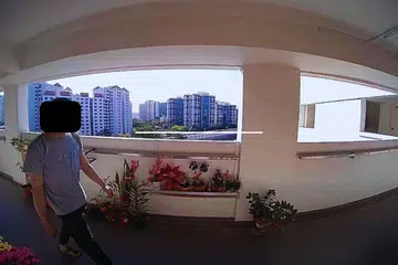 Seorang lelaki sedang disiasat setelah didakwa mencuri pakaian dalam di luar sebuah unit flat di Choa Chu Kang.