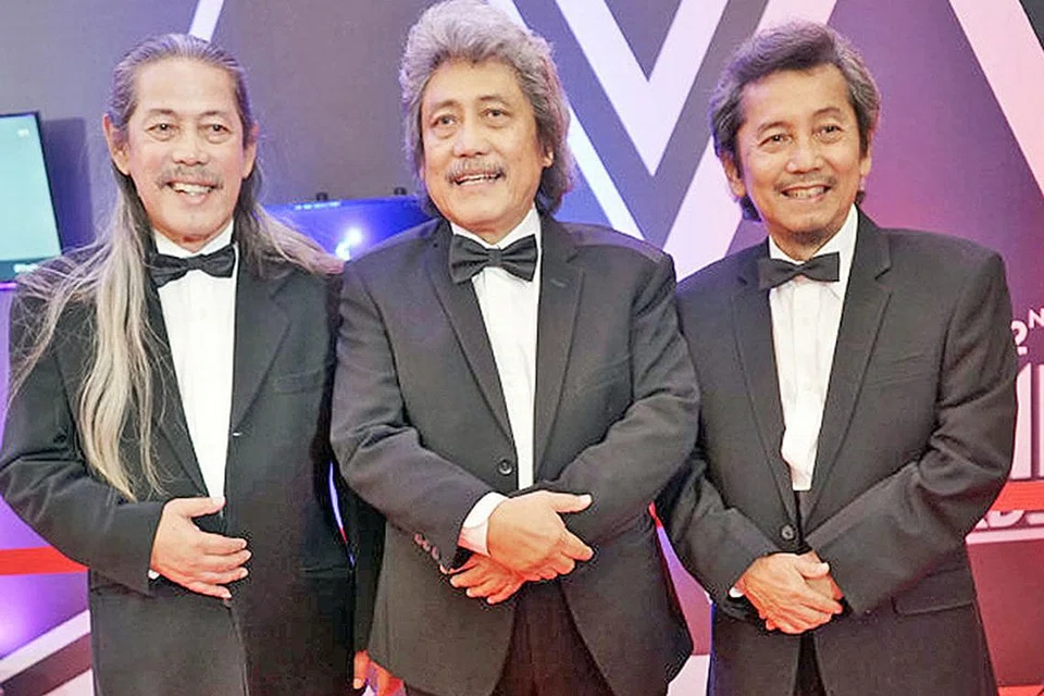 TRIO BIMBO: Kumpulan ini terdiri daripada (dari kiri) Acil, Sam dan Jaka. - Foto BIMBO GROUP