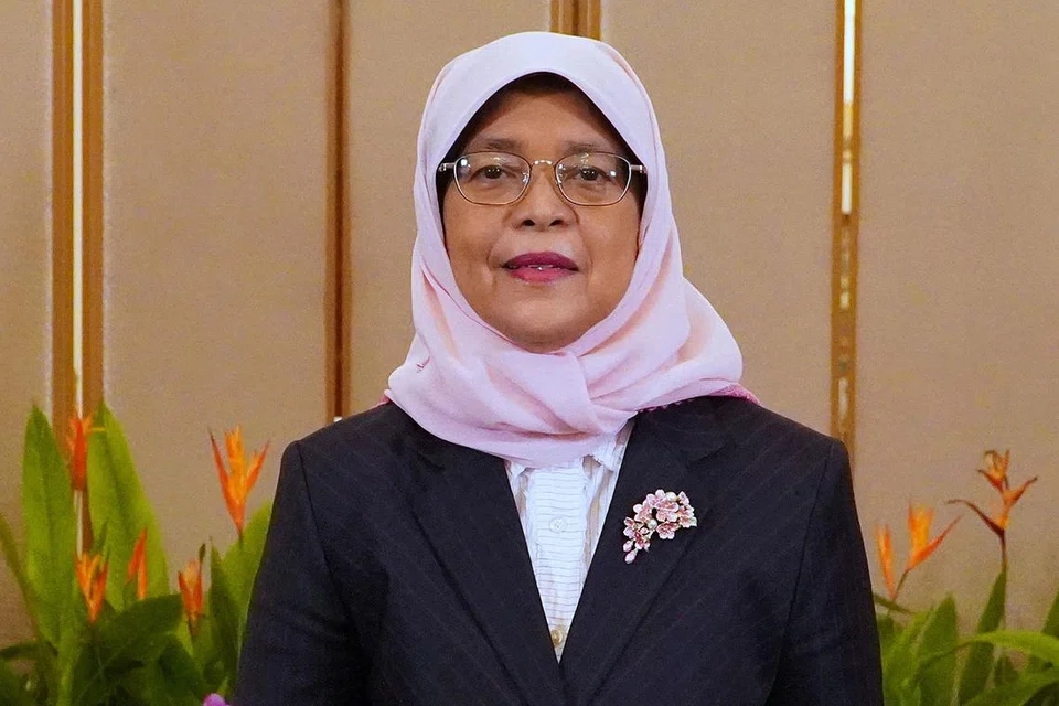 Presiden Halimah Yacob.