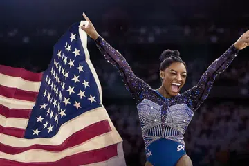 Simone Biles dalam filem yang mendokumentasikan perjalanan hidupnya sebagai bintang gimnastik.