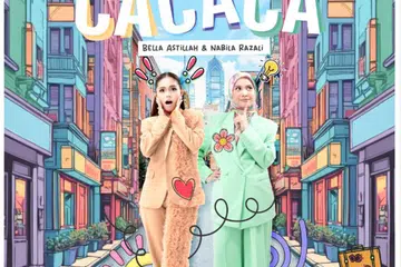 ‘Cacaca’ yang didendangkan bersama Bella Astillah (kiri) dan Nabila Razali mengisahkan tentang proses mencari cinta yang kadangkala menghampakan sebab indah khabar dari rupa.