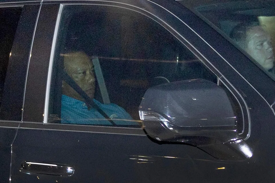 Golf, Tiger Woods, kemalangan kereta, tidak mengaku salah