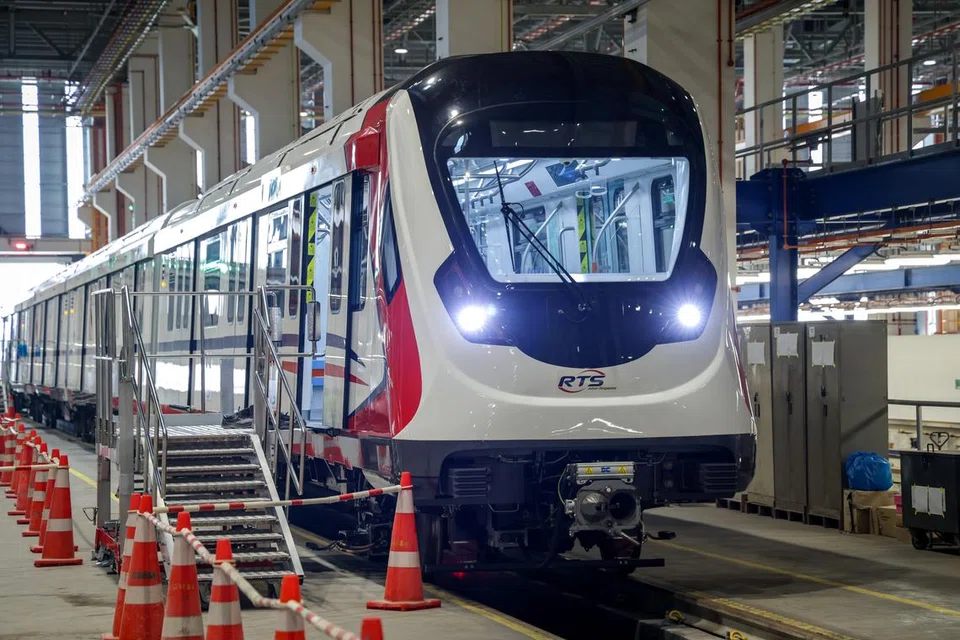 Kereta api, RTS Link, S’pura, Johor