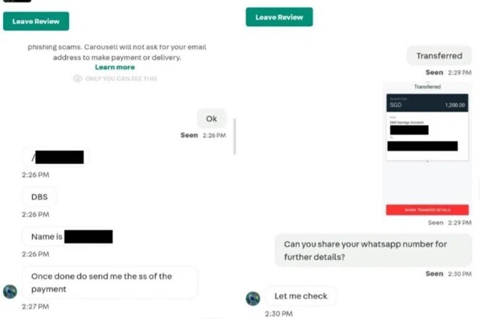 Singapura, penipuan, tiket konsert, polis