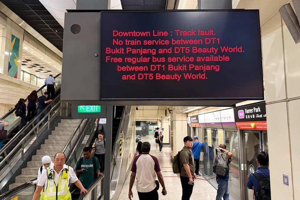 MRT, DTL, rosak