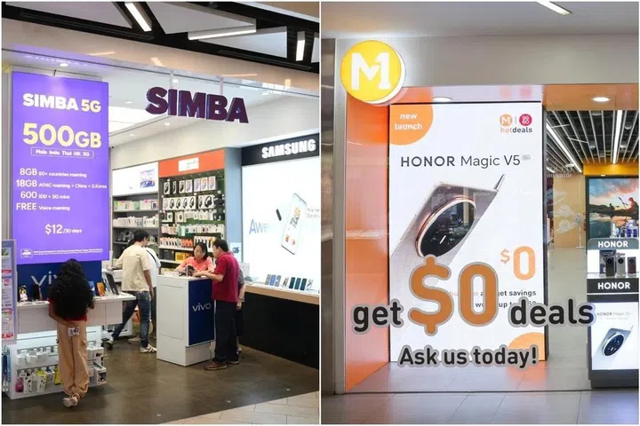 Singapore, Simba Telecom, M1, pelanggan