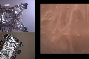 CIPTA SEJARAH: Pendaratan kenderaan robotik Nasa, 'Perseverance', di planet Marikh pada 18 Februari 2021 merupakan rakaman video pendaratan berkualiti tinggi pertama yang dikeluarkan. - Foto EPA-EFE