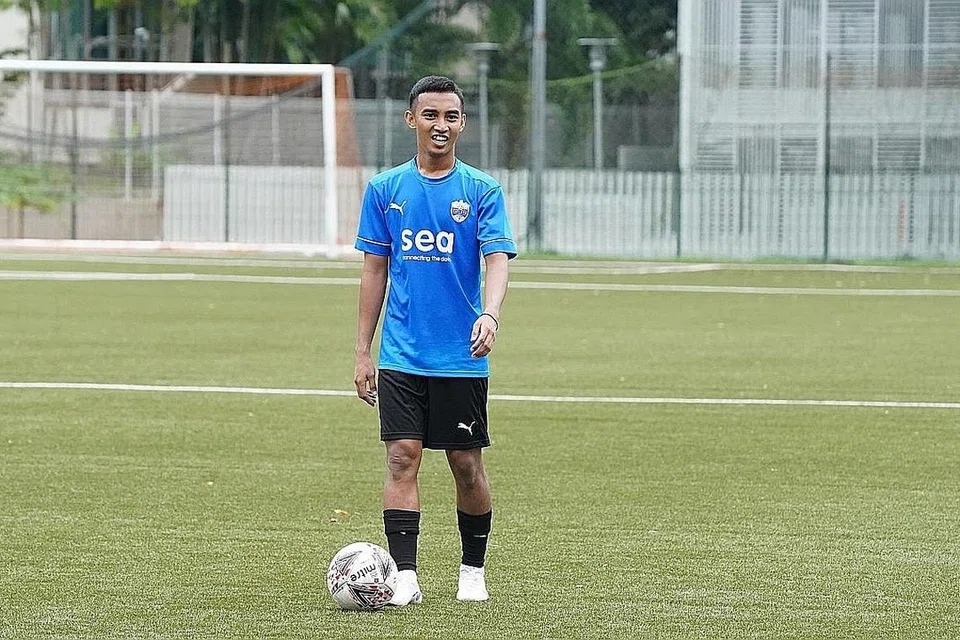 KEMBALI SINARI LIGA DOMESTIK: Faris Ramli menyertai kelab Liga Perdana Singapura, Lion City Sailors, musim ini setelah semusim bersaing dalam Liga Super Malaysia bersama Terengganu FC pada tahun lalu. - Foto LION CITY SAILORS