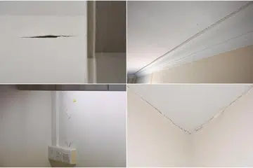 Sekurang-kurangnya empat isi rumah yang tinggal di tingkat atas di estet Jalan Tenaga di Bedok mengalami keretakan pada flat mereka.