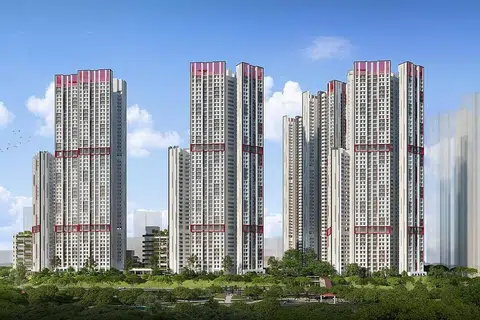 TIDAK JEJAS: Flat-flat PLH dijangka tidak akan menjejas harga flat jualan semula di kawasan projek flat PLH itu dalam masa terdekat ini. - Foto HDB