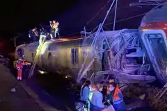 Spain, train, crash, kereta api laju, kemalangan, nahas