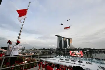 Orang awam boleh memohon untuk menghadiri satu daripada tiga perbarisan bertiket iaitu acara previu NDP pada 29 dan 30 Julai dan perbarisannya sendiri pada 9 Ogos
