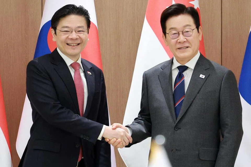 PM Wong, S’pura, Korea S, kerjasama strategik,  perkukuh hubungan ekonomi, pertahanan