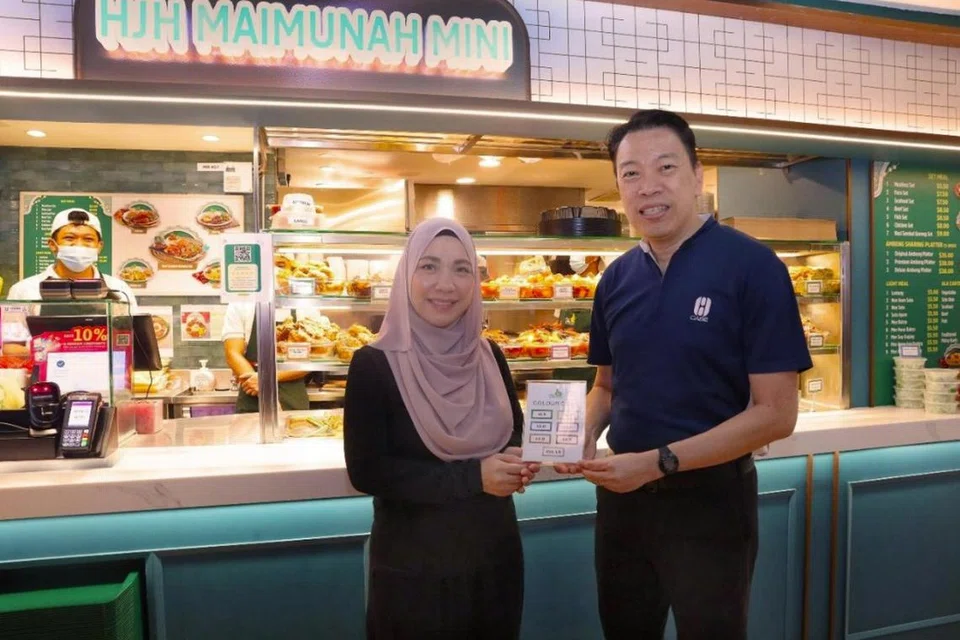 Singapura, Hjh Maimunah, Case, label, colour code, label berwarna