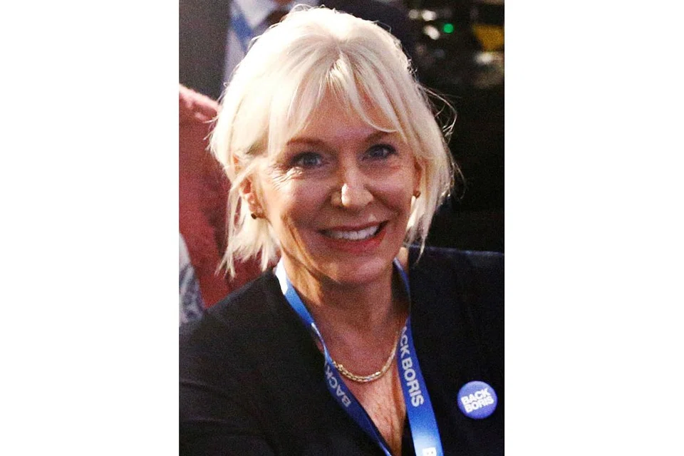 ASINGKAN DIRI DI RUMAH: Anggota Parlimen dan Menteri Kesihatan Junior England, Cik Nadine Dorries diuji positif Covid-19 setelah beliau mula melaporkan rasa kurang sihat. - Foto REUTERS