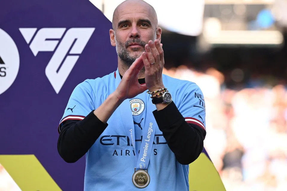 CEPAT SELESAIKAN: Pep Guardiola berkata tempoh dua tahun untuk menangani dakwaan kewangan itu terlalu lama.
