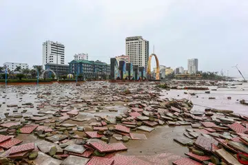 Taufan Bualoi,   Pantai Cua Lo
