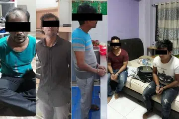 Seramai 21 suspek ditangkap bagi kesalahan berkaitan imigresen di serata Singapura antara 29 Julai 2019 dengan 1 Ogos 2019. - Foto ICA