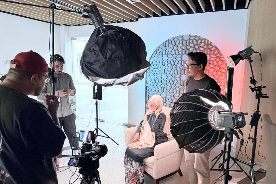 Penggambaran video bagi Persidangan Sektor Satu Masjid (OMS).
