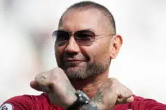 DUA KALI DINAFIKAN: Kededua kali Dave Bautista gagal dapatkan watak semasa jalani uji bakat Star Wars. - Foto REUTERS
