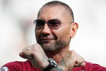 DUA KALI DINAFIKAN: Kededua kali Dave Bautista gagal dapatkan watak semasa jalani uji bakat Star Wars. - Foto REUTERS