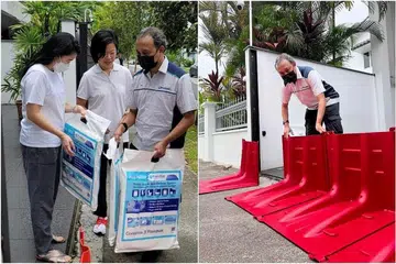 ELAK BANJIR: Alat perlindungan banjir boleh disiapkan dengan cepat semasa hujan lebat, kata PUB. FACEBOOK PUB