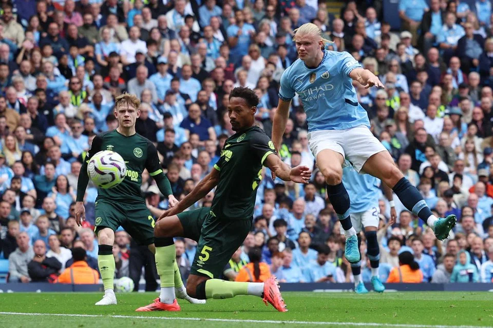 Erling Haaland terus berbisa dalam musim kali ini dengan jaringan sembilan gol dalam empat perlawanan EPL buat Manchester City.