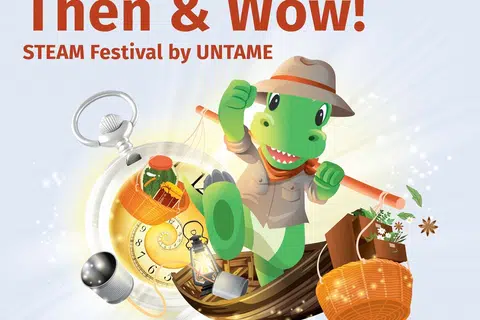 Jelajah dunia inovasi di ‘STEAM Festival 2025: Then & Wow!’ di KidsSTOP, Pusat Sains Singapura.