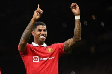 Marcus Rashford akan menjadi salah satu pemain utama United yang boleh membawa kejayaan kepada kelab itu dalam menentang Forest. - AFP