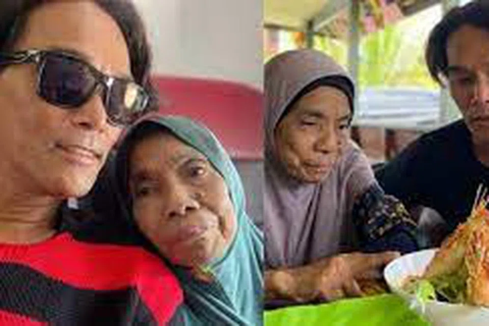 LUANGKAN MASA DENGAN IBU: Antara keprihatinan Azhan Rani adalah amanah menjaga ibu yang uzur dengan tumpuan boleh diberi sepenuhnya buat ibu berbanding adik-beradik lain yang sudah berkahwin.