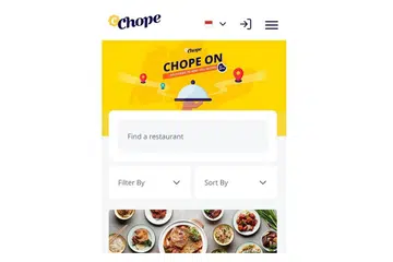 TERUS BERINOVASI: CEO Chope, Encik Arrif Ziaudeen, melihat ada potensi untuk mengembangkan lagi khidmat penghantaran dan bawa pulang yang diperkenal syarikat itu di wadah Chope (atas) apabila Covid-19 mula melanda tahun ini. Umpamanya, usaha menyesuaikan diri dengan perubahan dalam industri mendorong Chope menghasilkan khidmat penghantaran menerusi aplikasi bimbitnya. - Foto-foto CHOPE