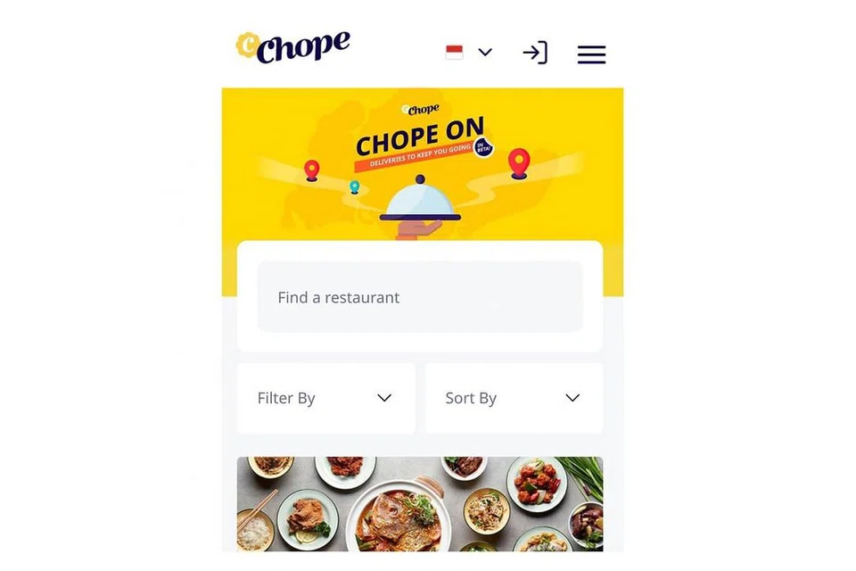 TERUS BERINOVASI: CEO Chope, Encik Arrif Ziaudeen, melihat ada potensi untuk mengembangkan lagi khidmat penghantaran dan bawa pulang yang diperkenal syarikat itu di wadah Chope (atas) apabila Covid-19 mula melanda tahun ini. Umpamanya, usaha menyesuaikan diri dengan perubahan dalam industri mendorong Chope menghasilkan khidmat penghantaran menerusi aplikasi bimbitnya. - Foto-foto CHOPE