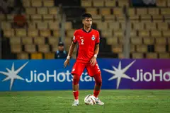 Bek kanan Singa, Irfan Najeeb, bertekad jadi pemain utama yang tetap dalam skuad Singapura. Beliau kini mempunyai 14 penampilan untuk negara.