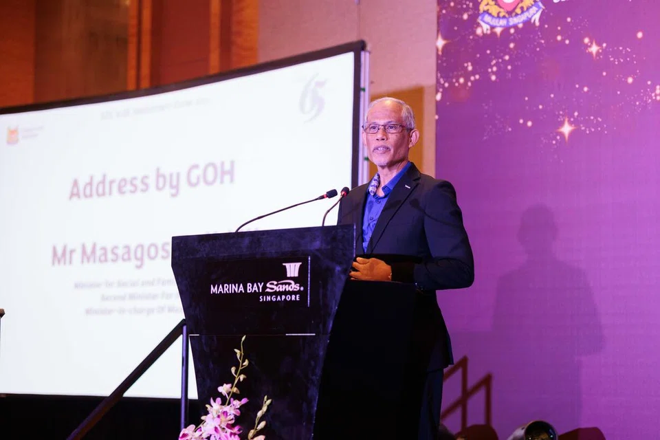 LANCAR SKIM BARU: Encik Masagos Zulkifli Masagos Mohamad melancarkan Skim Perwakilan Anak yang memastikan suara anak yang terjerat dalam kes perceraian didengar.