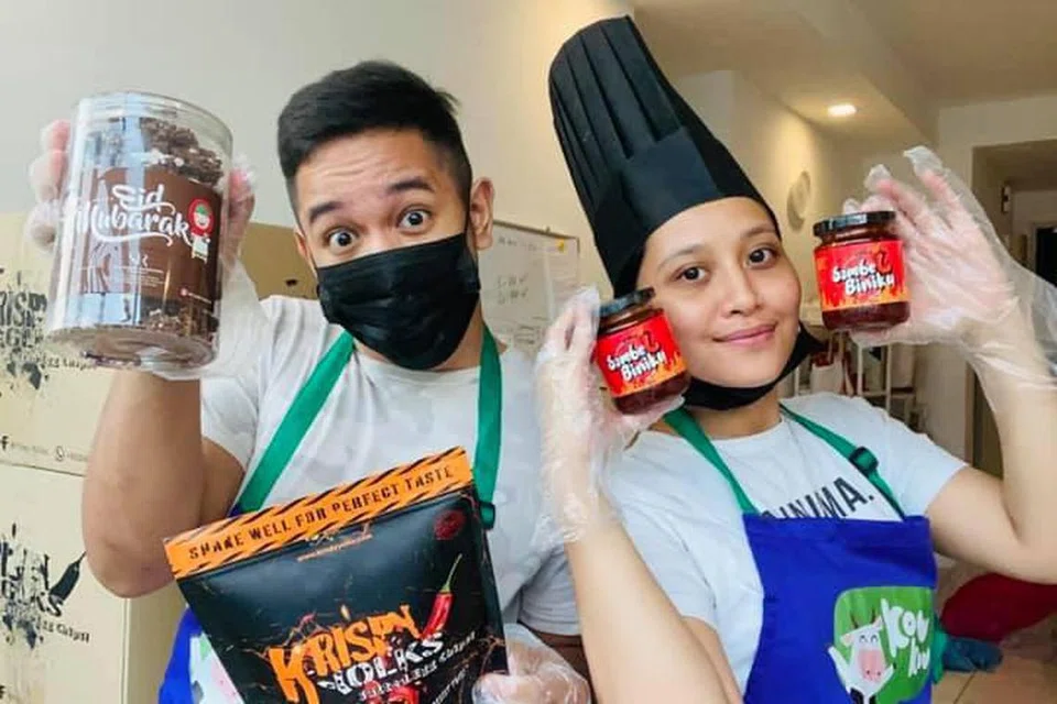 Penyanyi Sufi Rashid dan isterinya Cik Nurulain Md Yusof tekad mencari rezeki semasa wabak pandemik.