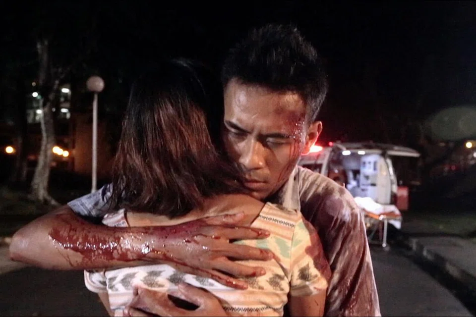 ANTARA ADEGAN: Filem berjudul 'Barzakh' arahan Encik Sulaiman Razak ini bakal ditayangkan sebagai pembuka tirai festival filem EUFF di Singapura. - Foto-foto Sekolah Perfileman dan Media NP 