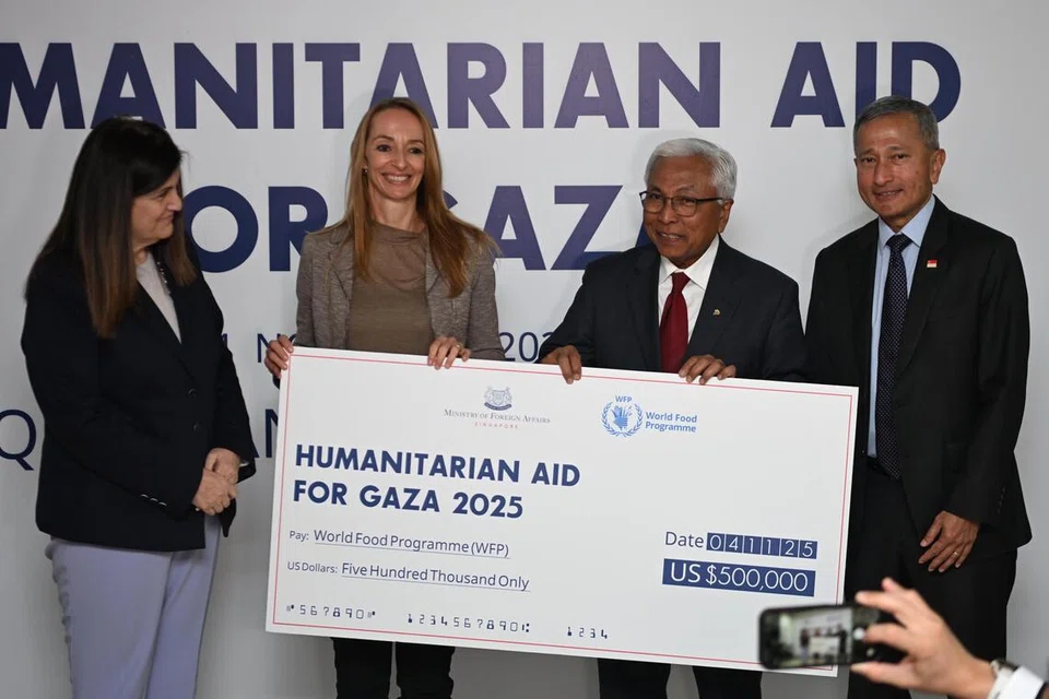 Vivian, bantuan S’pura, Gaza