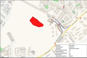 DITAWARKAN: Antara tapak yang ditawarkan ialah di Bukit Batok West Avenue 5 (atas) dan Lentor Hills Road - Foto URA, HDB