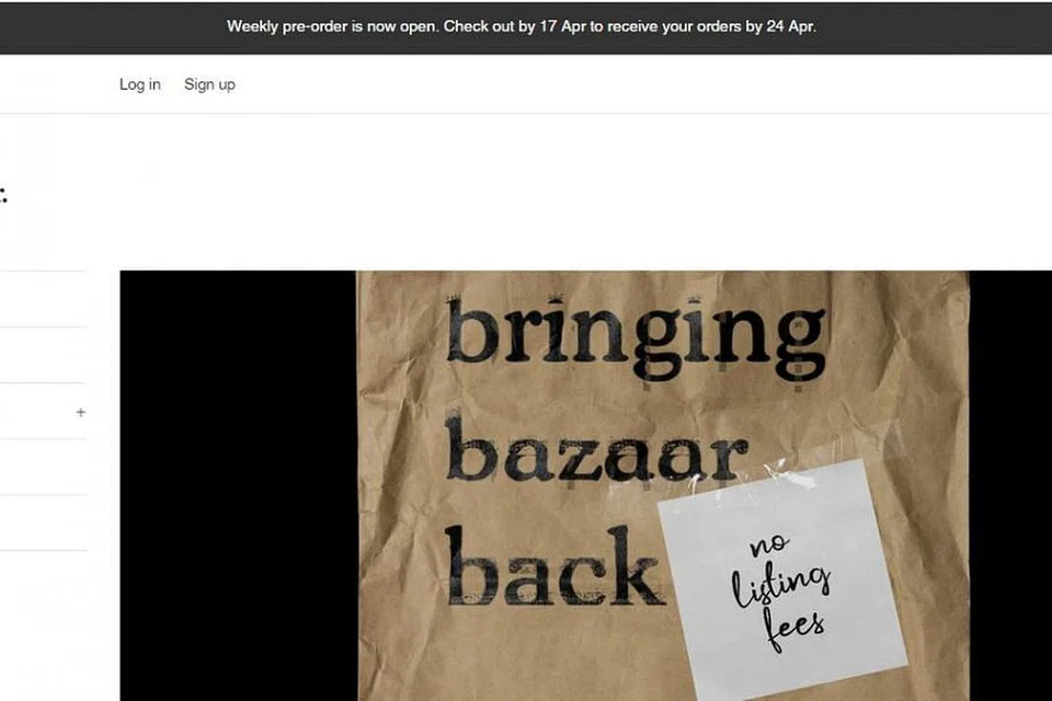 TERUSKAN JUALAN: Dengan adanya wadah dalam talian, perniagaan dapat teruskan jualan seperti biasa walaupun terjejas dengan pembatalan bazar. - Foto HALALEATER WEBSITE 