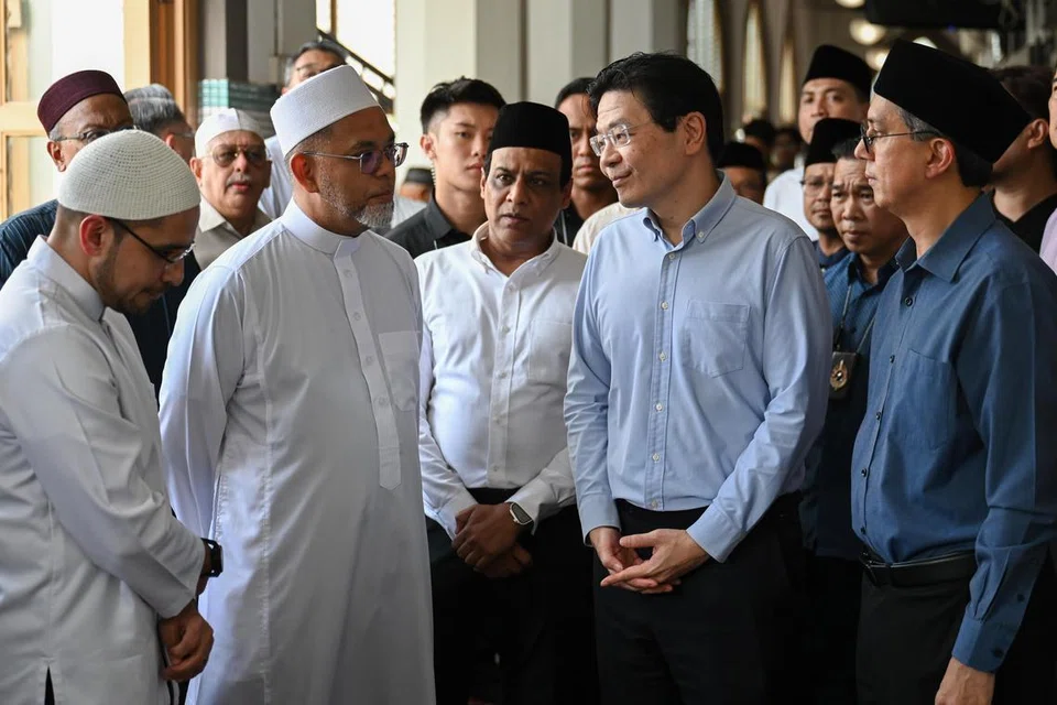 Allahyarham Ustaz Syed Isa Semait, mufti, lawrence wong, Dr Muhammad Faishal Ibrahim, Syed Mustafa Alsagoff, Dr Syed Harun Alhabsyi