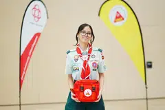 Haiqa Alia Rifqi, Cert Belia PA, Sekolah Menengan Unity, pengakap, pandu puteri 