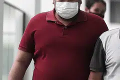 CURI AMBULANS: Haziq Syamim Esa, yang mempunyai sejarah gangguan skizofrenia, mencuri sebuah ambulans dari Balai Bomba Sengkang dan memandunya ke kondominium temanitanya pada Mac lalu. - Foto fail