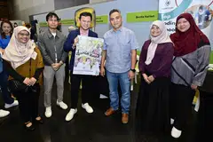 Izwandi Azman, Norhaiza Hashim, Nur Adilah Mahbob, Dr Noraslinda Zuber