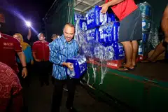 botol, air, UTM