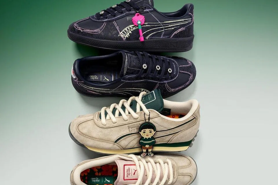 Puma X Squid Game 2025 Palermo Model (Top) y Easy Rider (abajo)