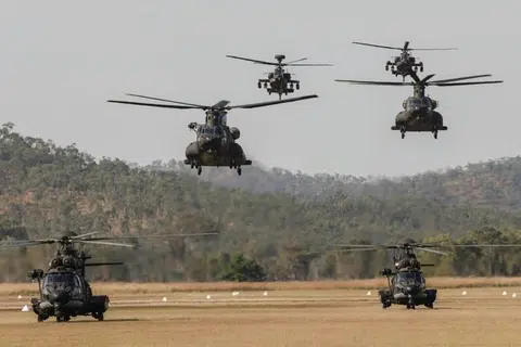 Latihan Wallaby mengukuhkan kesaling-operasian dan keupayaan perkhidmatan tentera darat dan tentera udara untuk bekerjasama.