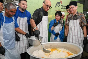 Beriani, Tharman, Presiden, Cabaran