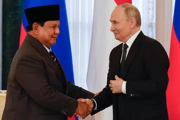 Encik Vladimir Putin,  Prabowo Subianto