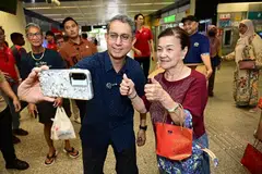 ‘Mesra Bergongxi’,  edar limau, Tahun Baru Cina, Faishal